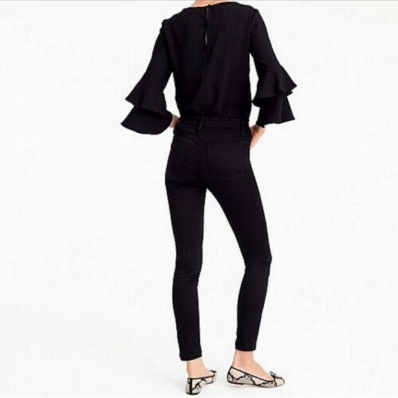 J Crew stretch black jeans - Picture 2 of 7